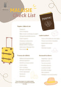 Check List Malaisie